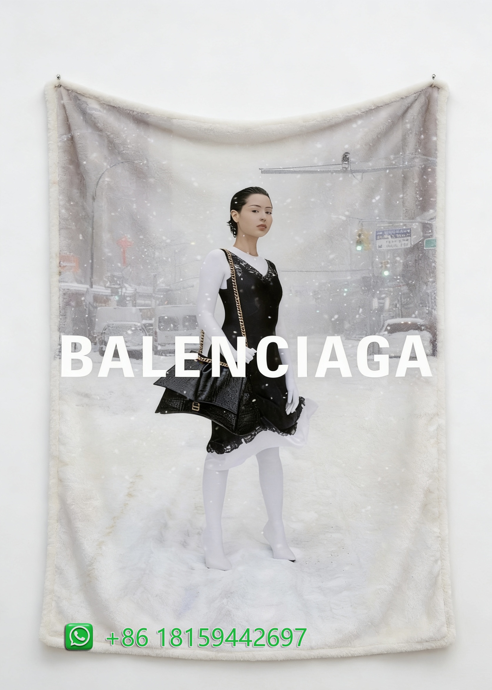 Balenciaga Throw Blankets